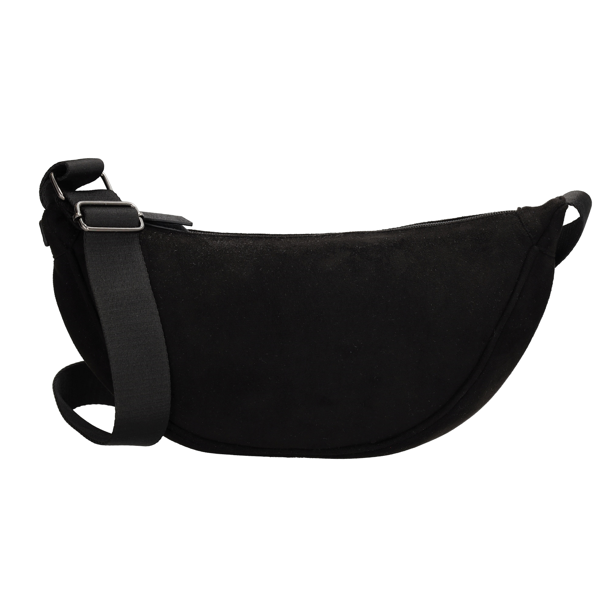 Beagles Neda dámska taška cez rameno Moon bag - čierna - 4L
