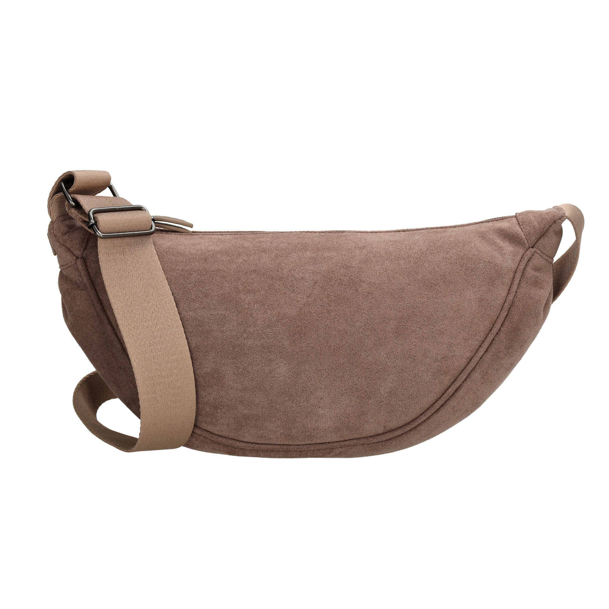 Beagles Neda dámska taška cez rameno Moon bag - taupe - 4L