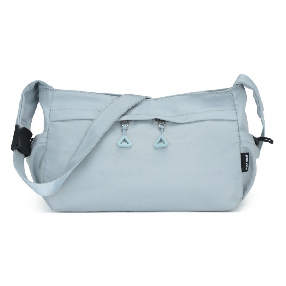 Miss Lulu Ultra-Light vodeodolná crossbody taška - modrá