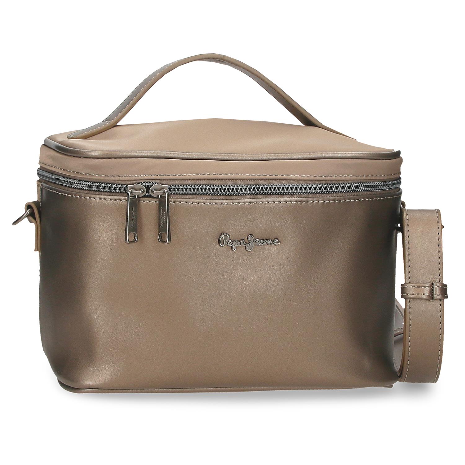 Kozmetická taška Pepe Jeans Ruby - 6L - taupe