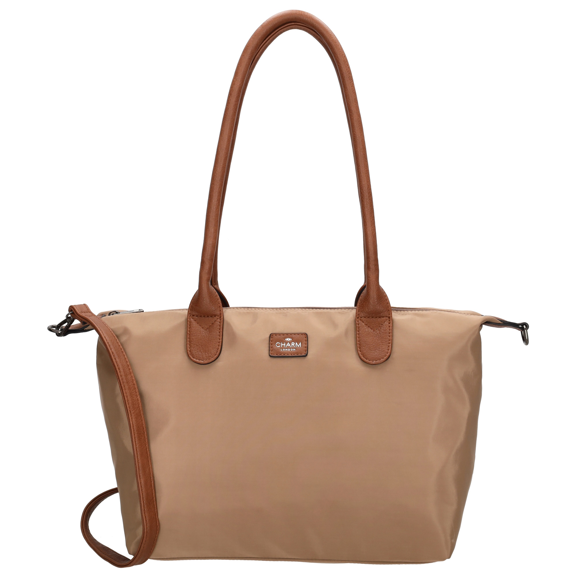 Nákupná shopper taška Charm London Buckingham - 15,5 L - taupe