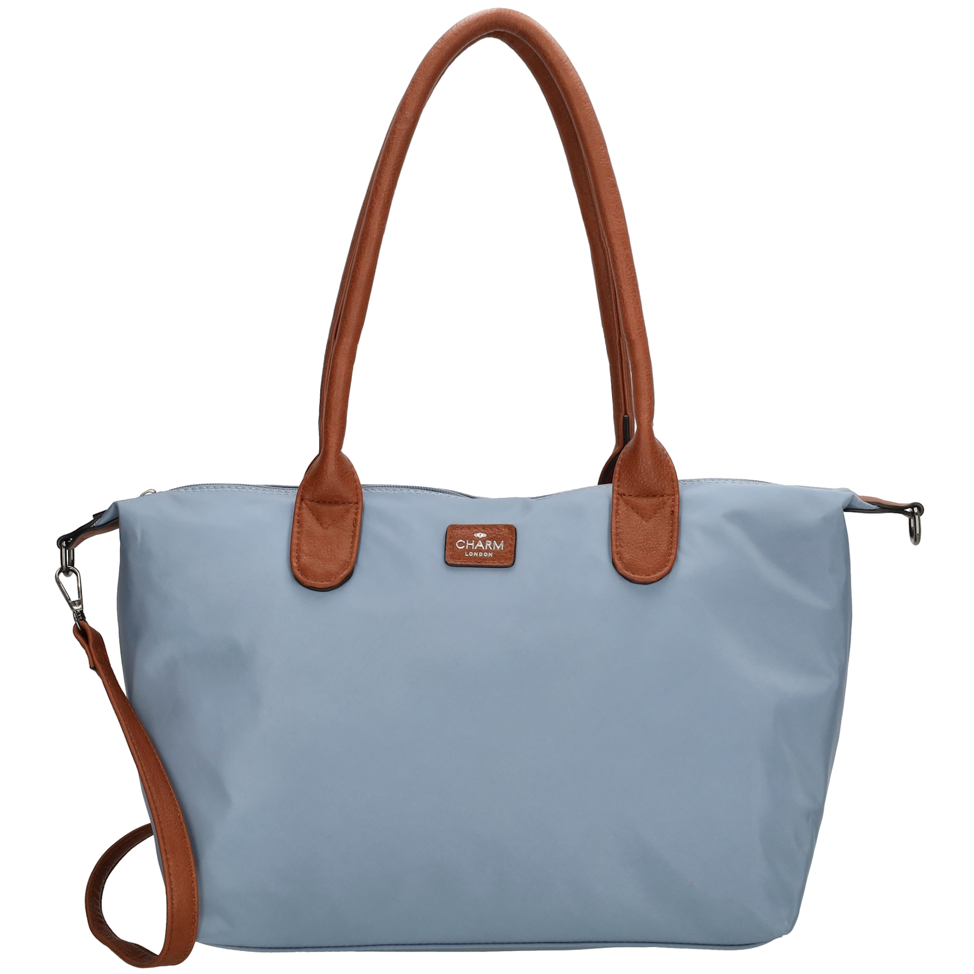 Nákupná shopper taška Charm London Buckingham - 15,5 L - oceľovo modrá