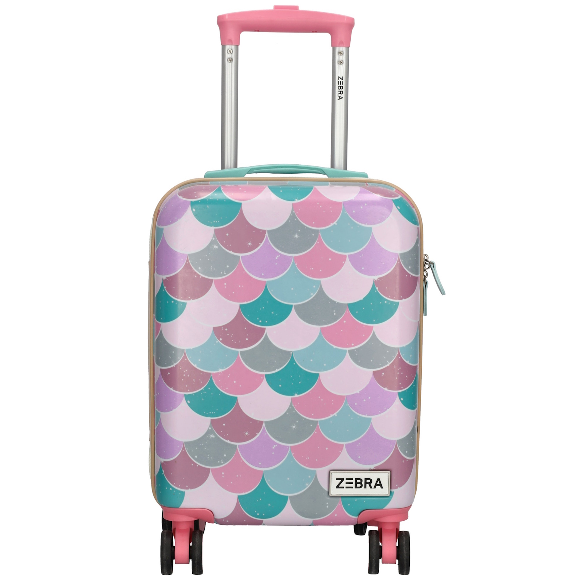 ZEBRA Adventurer detský kufor ABS - 32L - mint