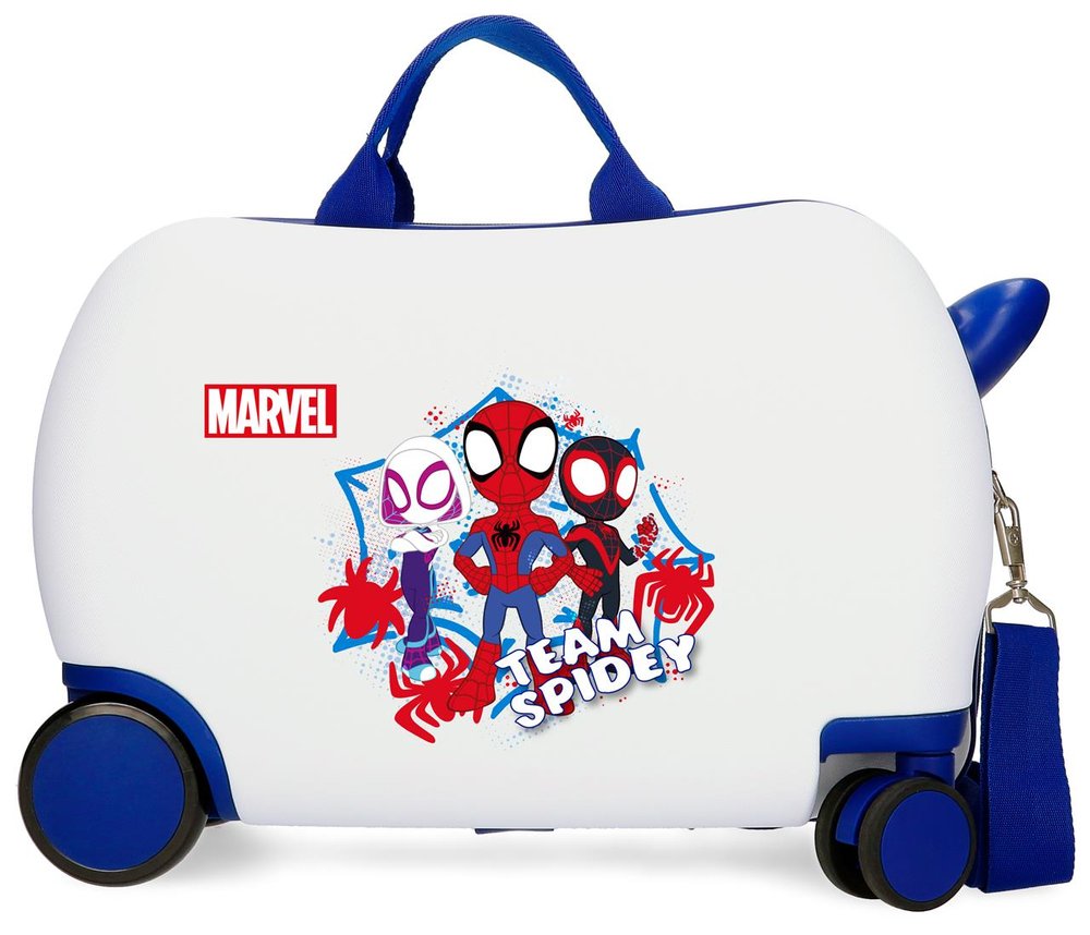 Marvel Detský kufrík na kolieskach - odrážadlo - Spidey Team - 34 L