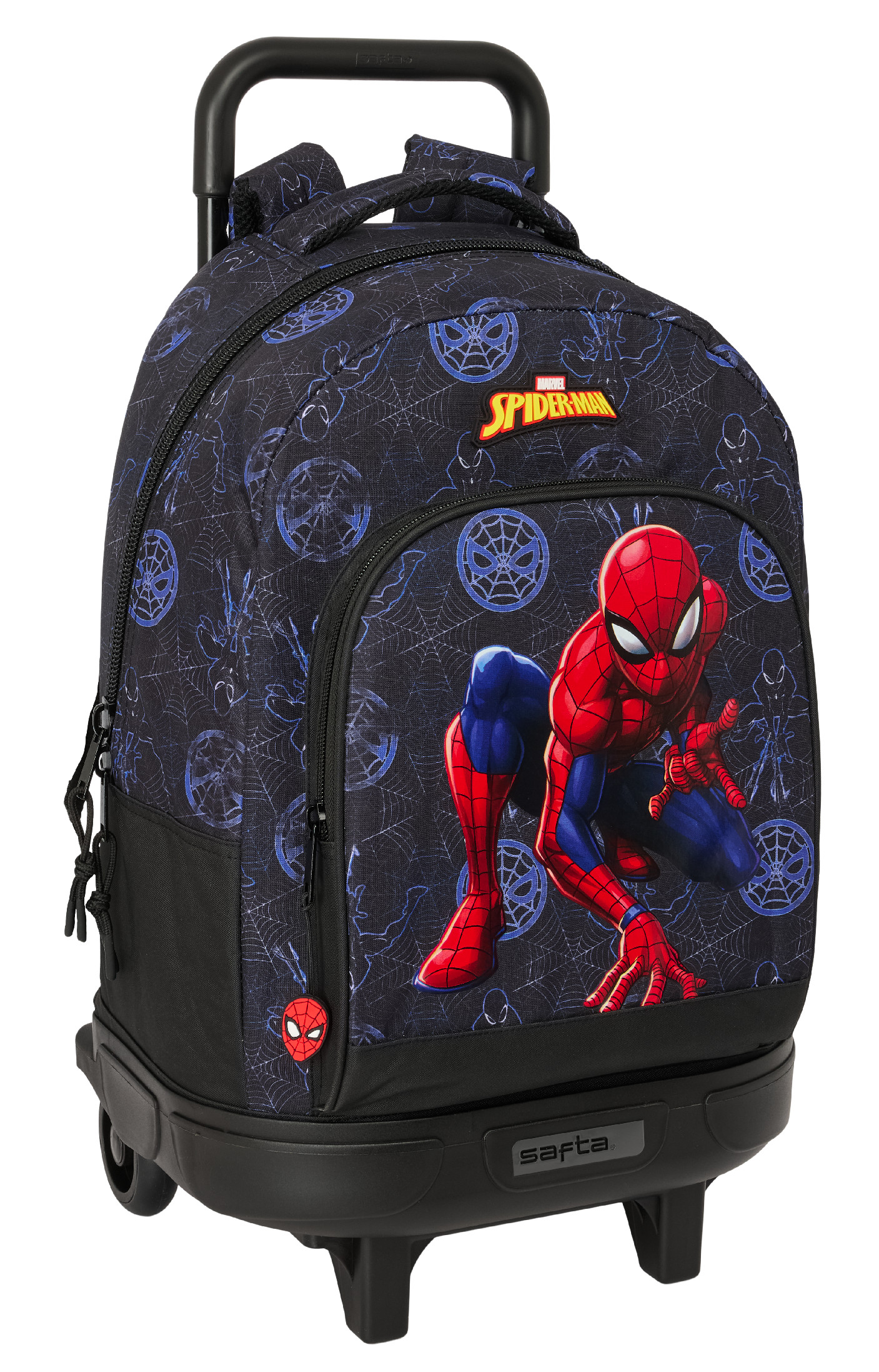 StarWars Školský batoh na kolieskach Safta Spiderman "Attack" - 33 L