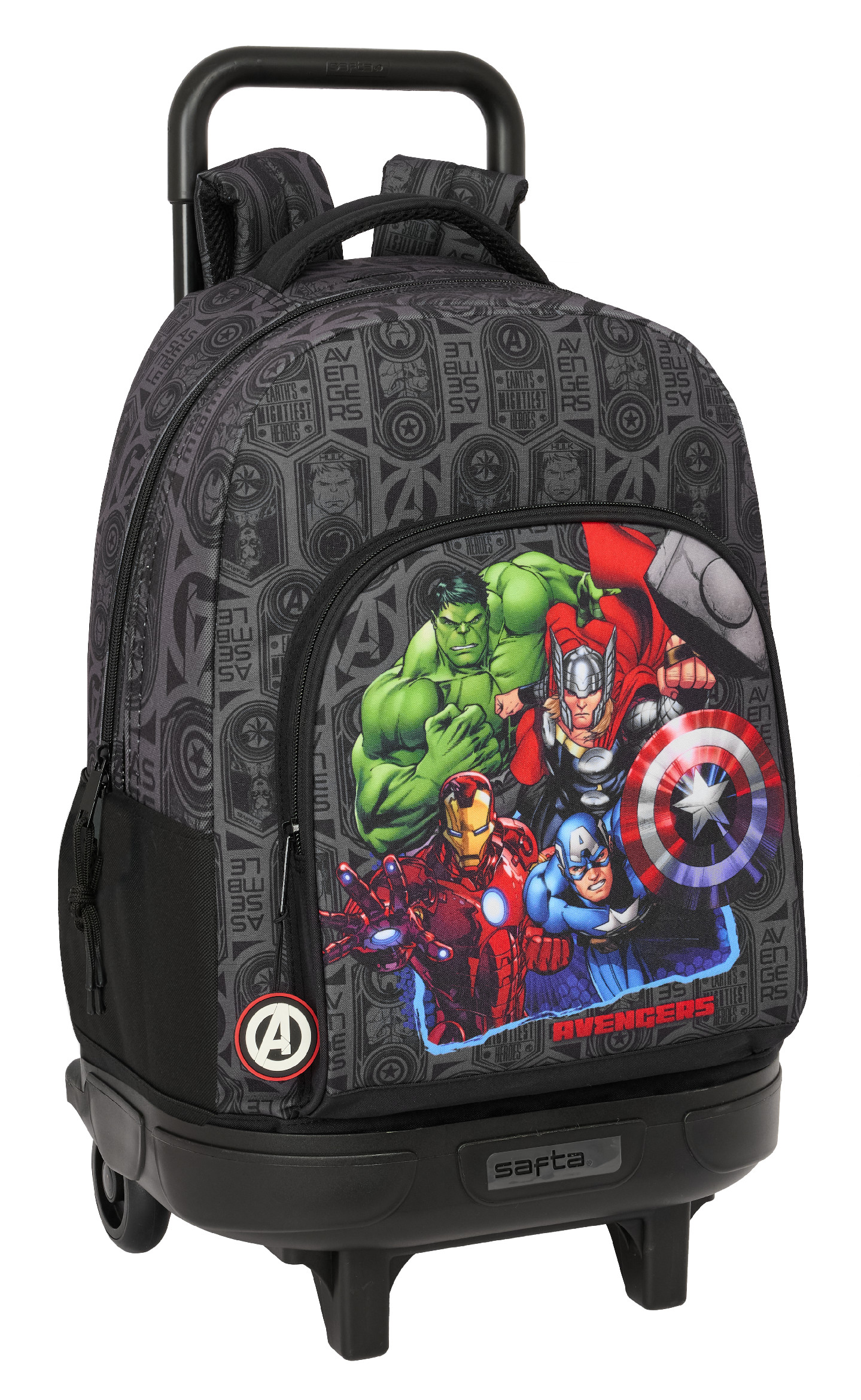Marvel Školský batoh na kolieskach Safta Avangers "Vendetta" - 33 L