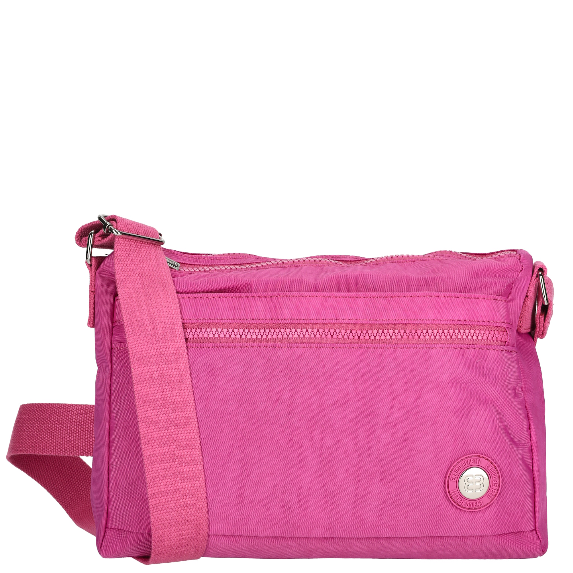 Dámska crossbody kabelka Square Enrico Benetti - fuchsiová