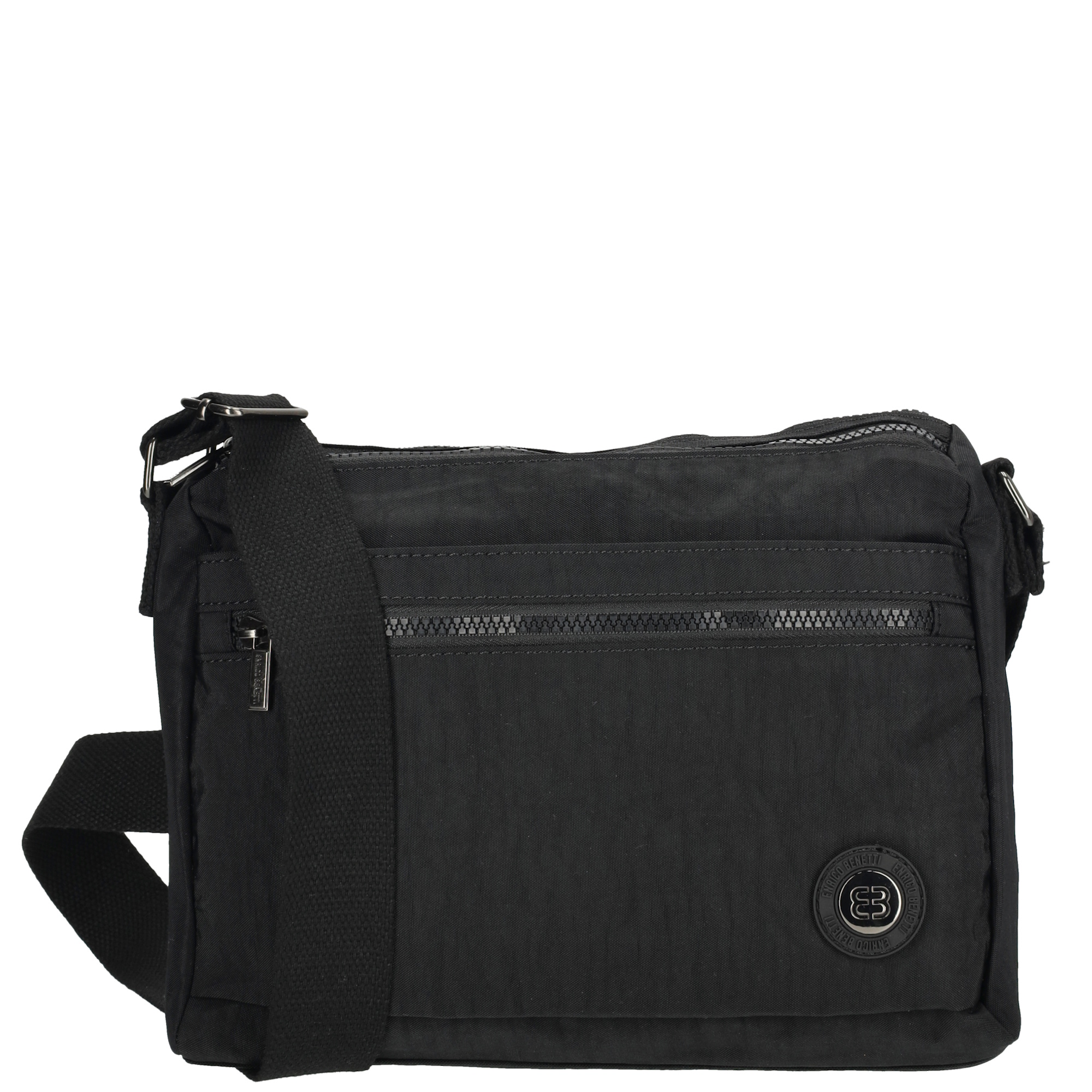 Dámska crossbody kabelka Square Enrico Benetti - čierna