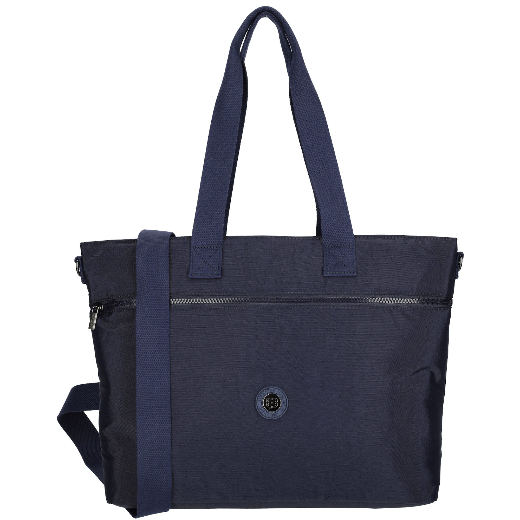 Dámska shopper taška Crinkle Enrico Benetti 15" - navy