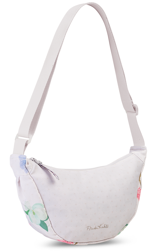 Dámska moonbag taška Frida Kahlo - béžová