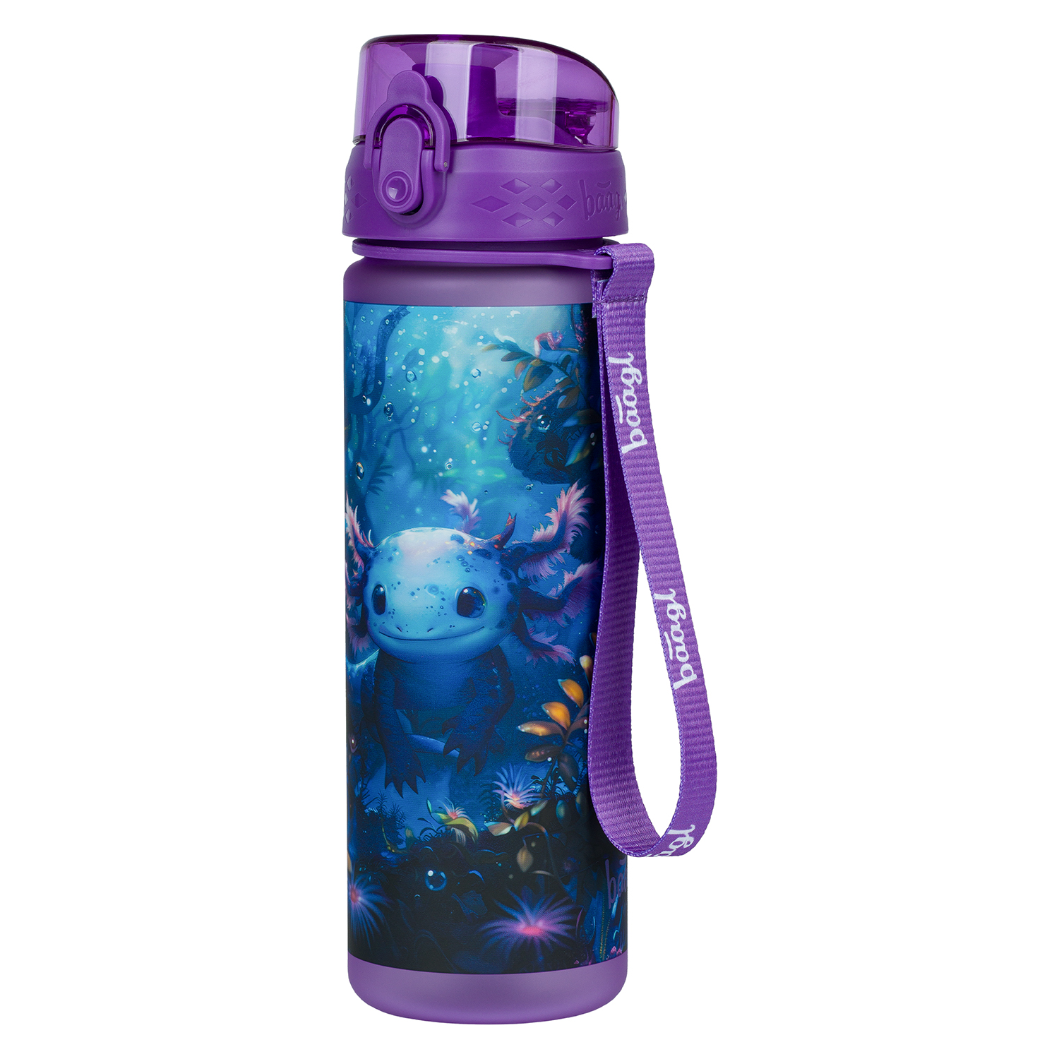 Tritánová fľaša na pitie BAAGL Axolotl, 500 ml