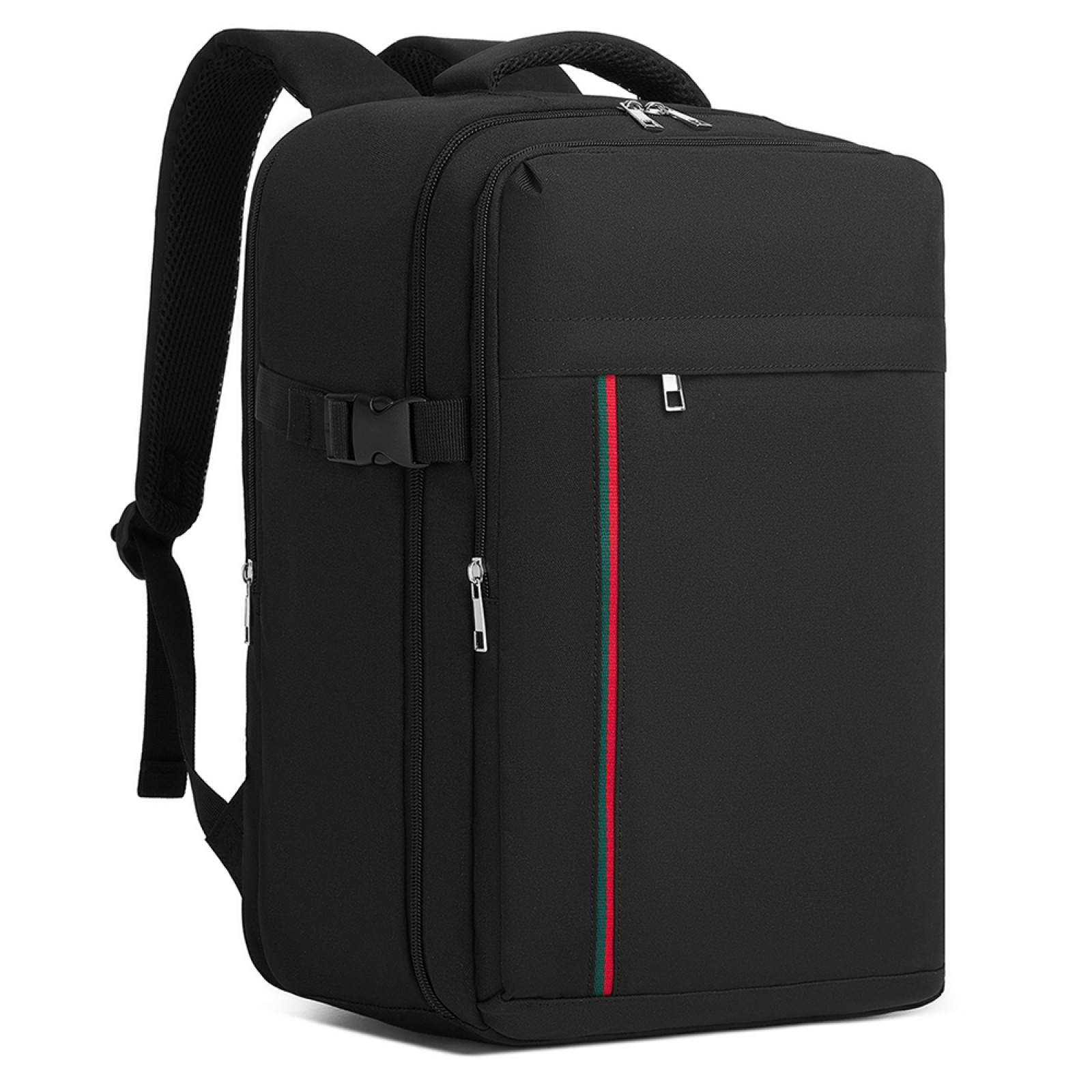 Vodeodolný cestovný batoh na notebook 15,6" Kono - čierny - 20 L