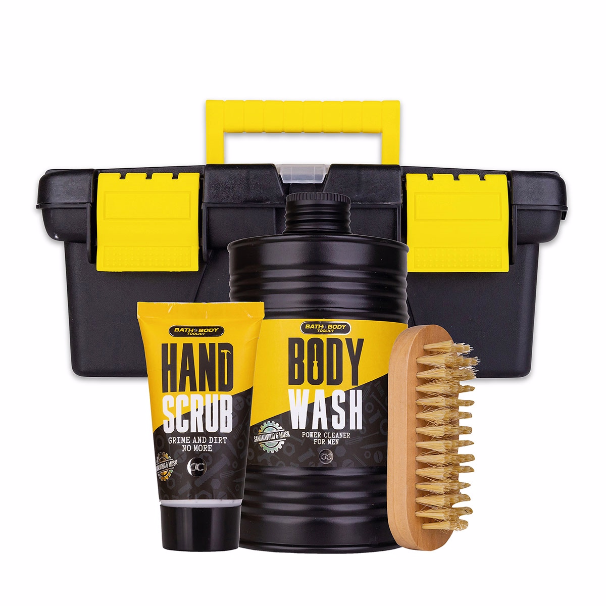Darčekový set BATH and BODY TOOLKIT v boxe na náradie ACCENTRA