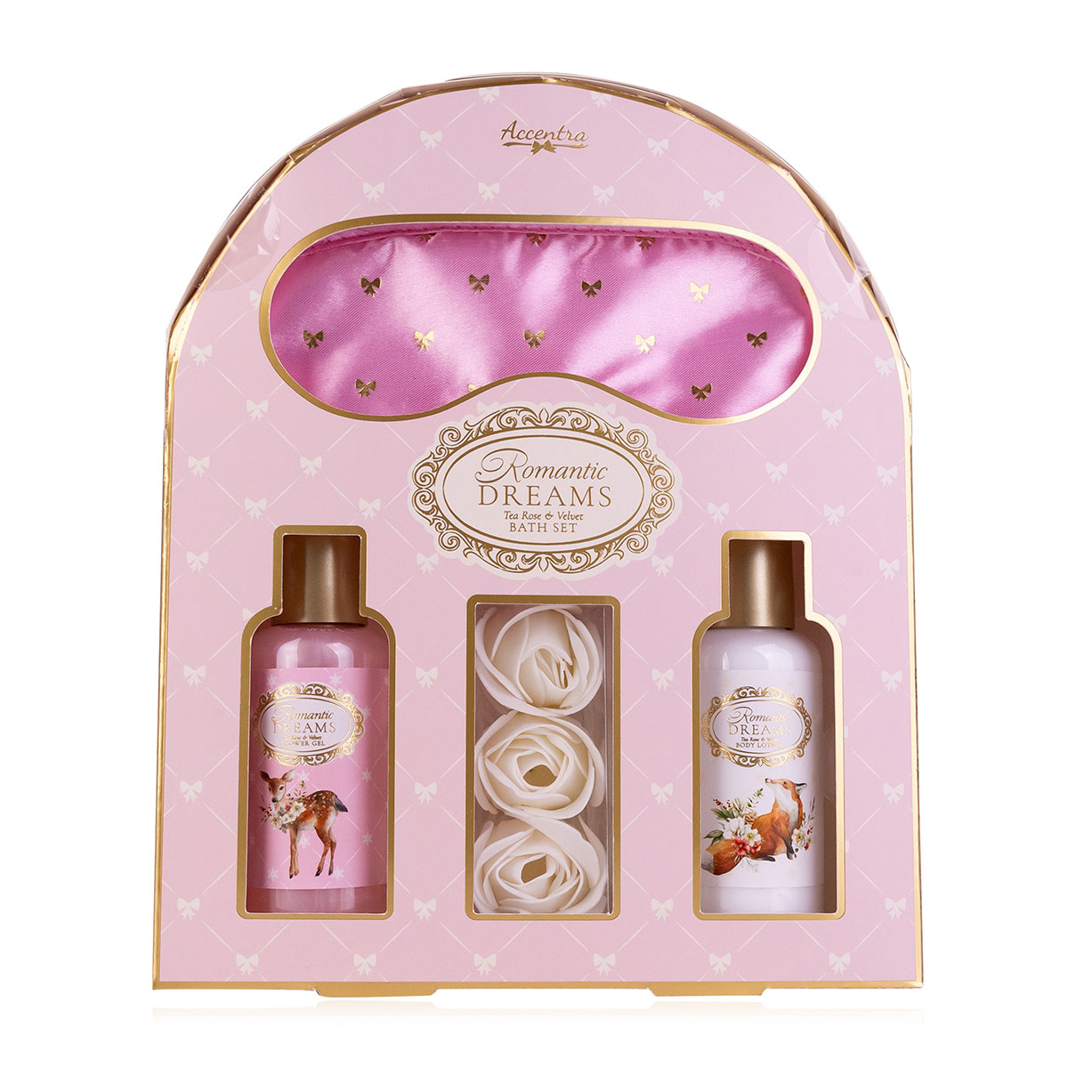 Kúpeľový set ROMANTIC DREAMS s maskou na spanie - ACCENTRA