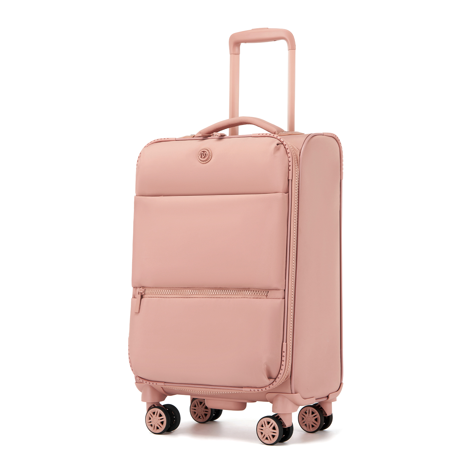 Ľahký softshellový kufor 32 L Kono - ružový