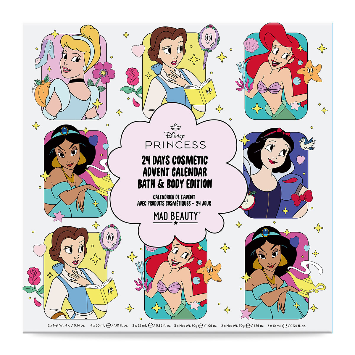 Adventný kalendár Disney Princess - Accentra Adventný kalendár Disney Princess - Accentra