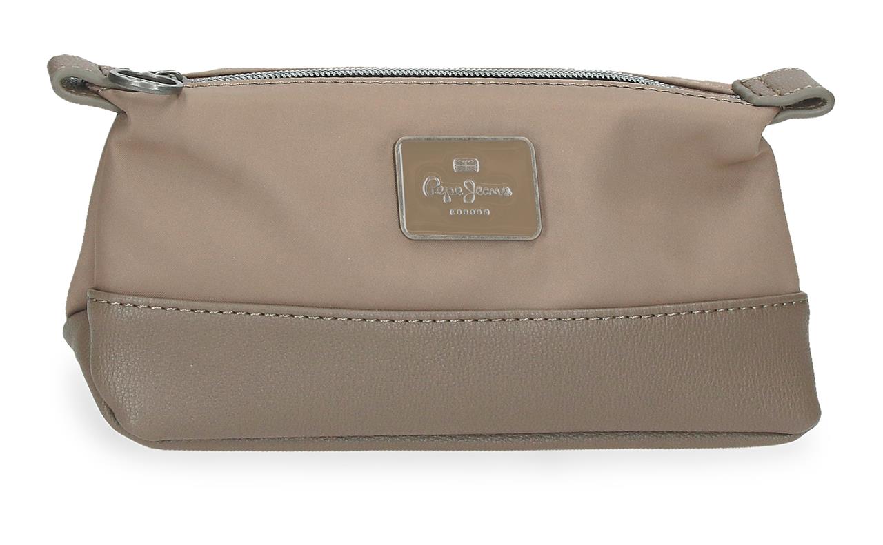 Malá kozmetická taštička Pepe Jeans Christine - taupe