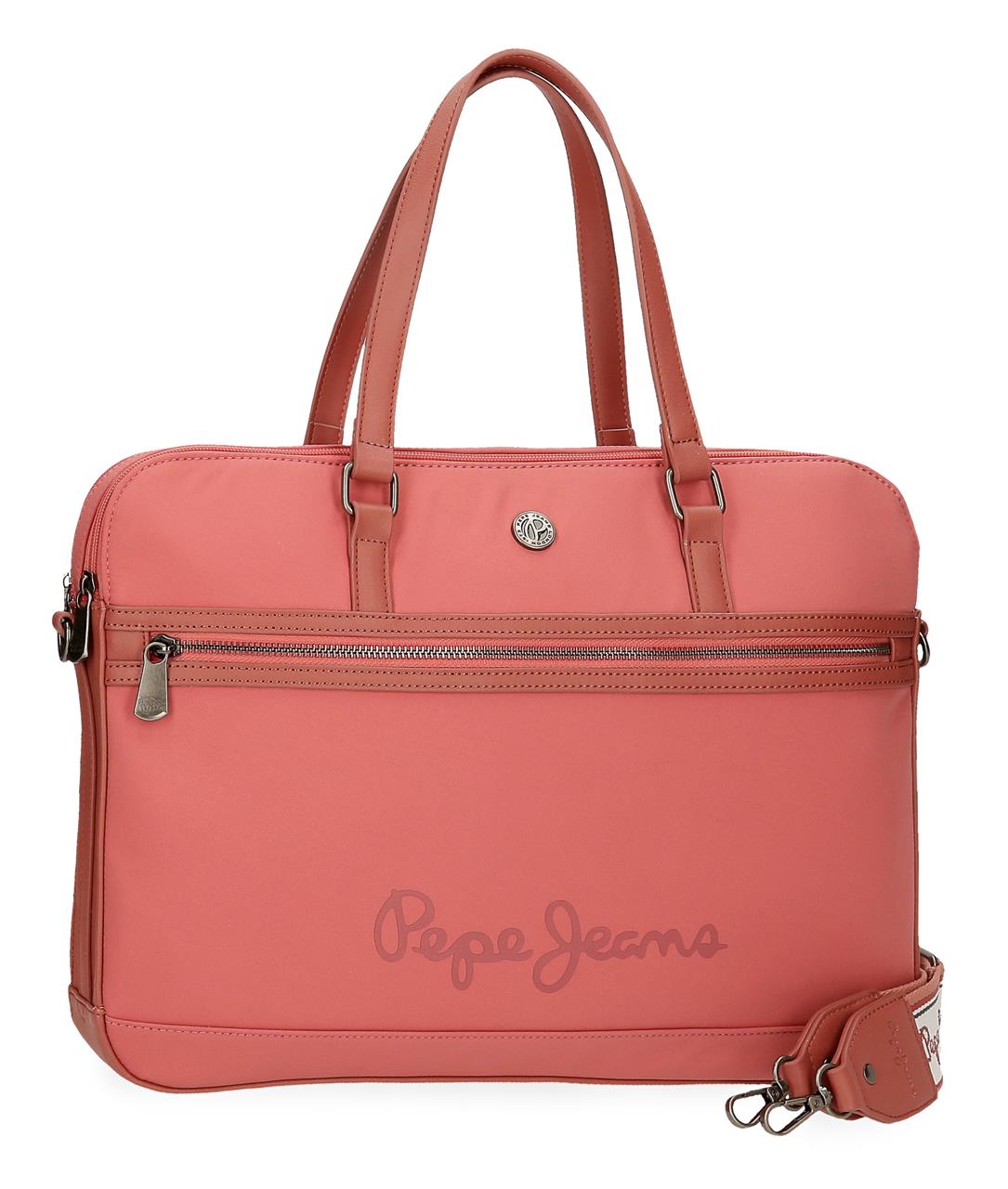 Pepe Jeans Corin dámska taška na notebook 15,6" - terakota