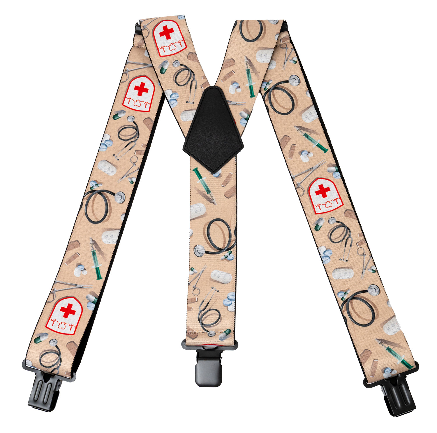 Dizajnové traky – Doktor / zdravotník – béžové