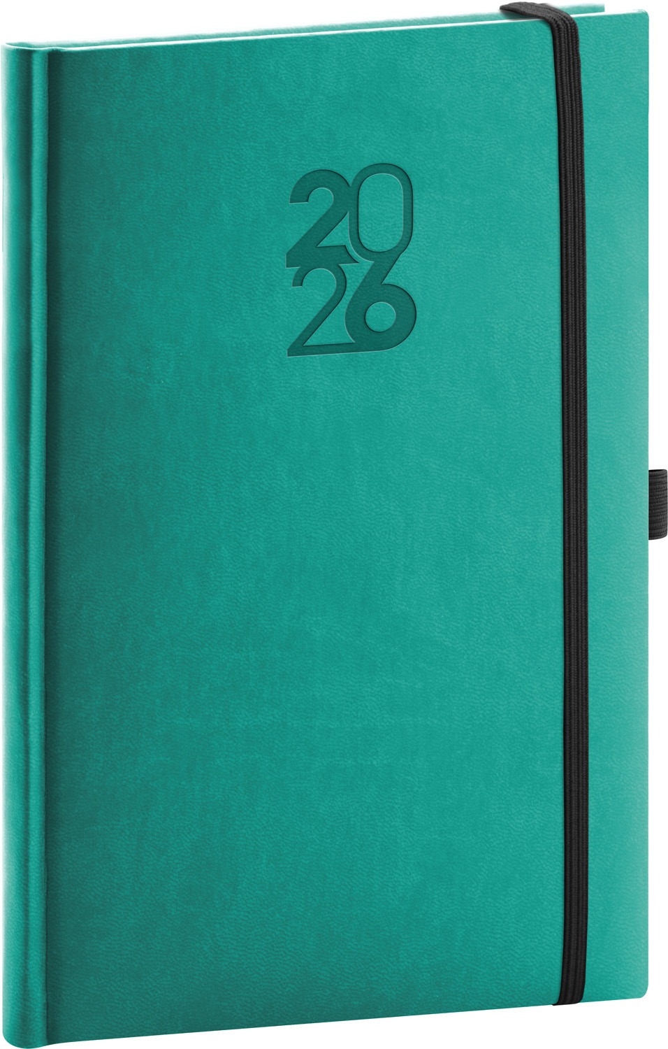 Notique Týždenný diár Aprint Top 2026 - 15 x 21 cm - tyrkysový