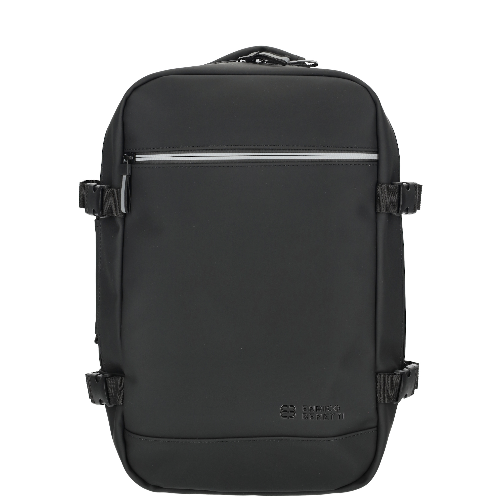 Vodoodpudivý kabínový batoh Enrico Benetti Bergen - čierny - 25x20x40 cm