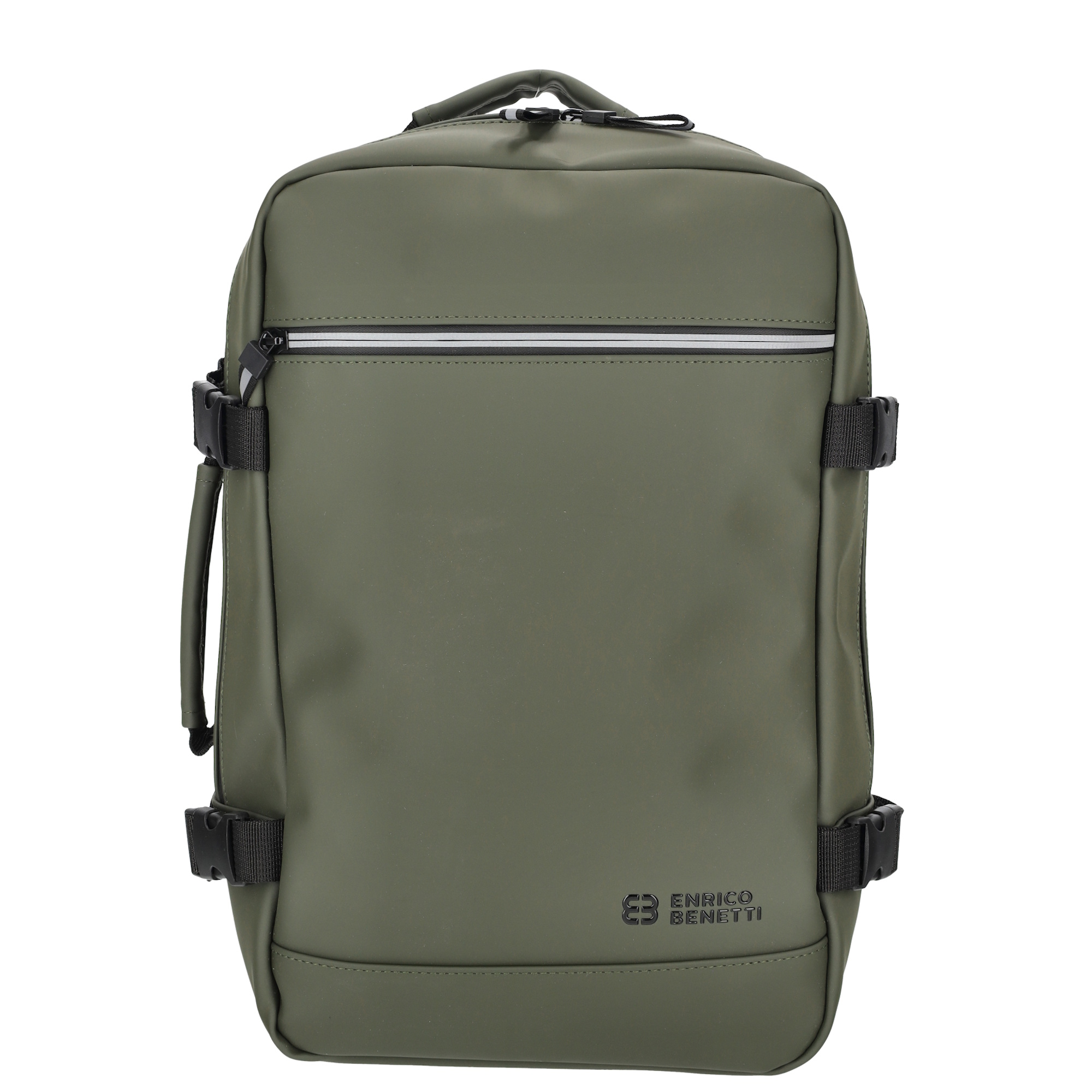 Vodoodpudivý kabínový batoh Enrico Benetti Bergen - olivový - 25x20x40 cm
