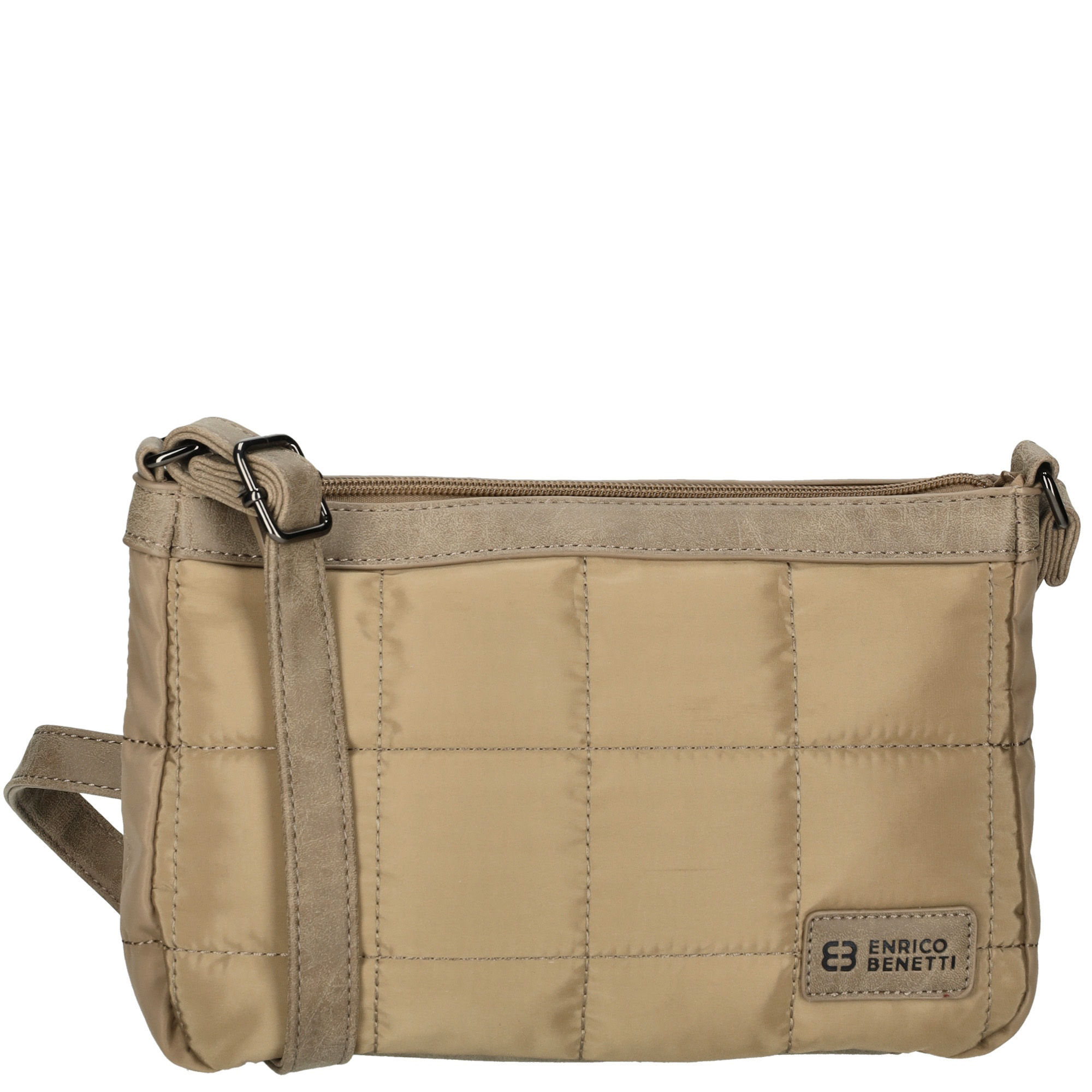 Dámska crossbody kabelka Enrico Benetti Demi - taupe - 25x16 cm