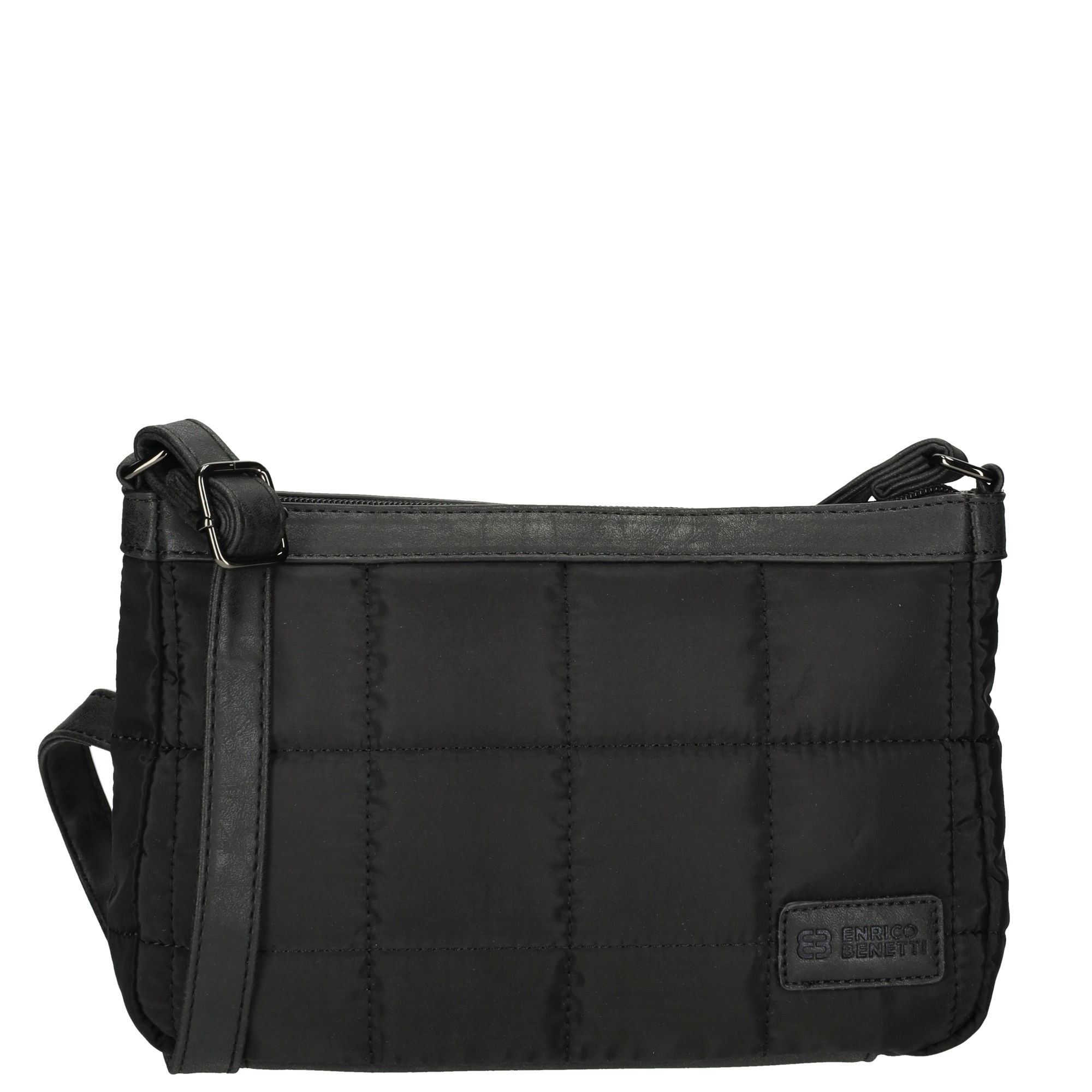 Dámska crossbody kabelka Enrico Benetti Demi - čierna - 25x16 cm