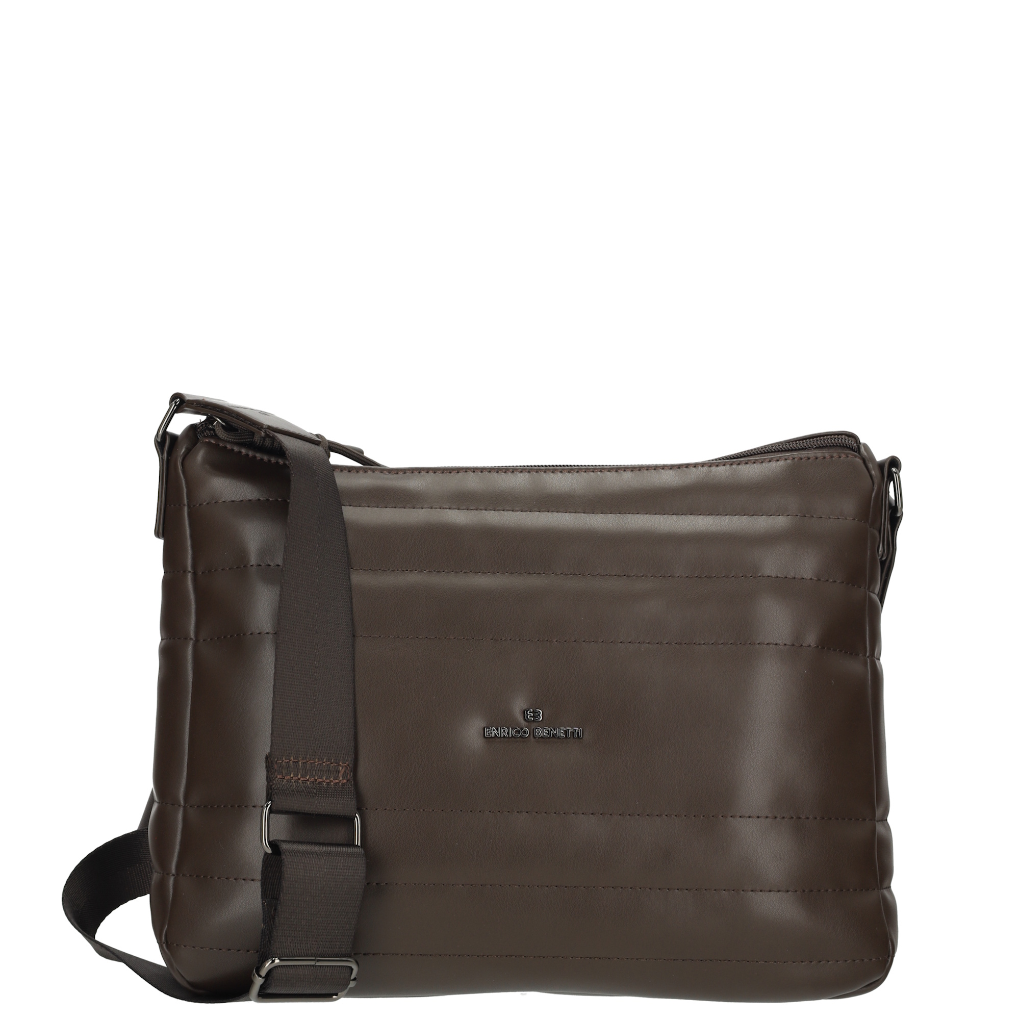 Dámska crossboty taška Enrico Benetti Romy - hnedá - 31x25 cm