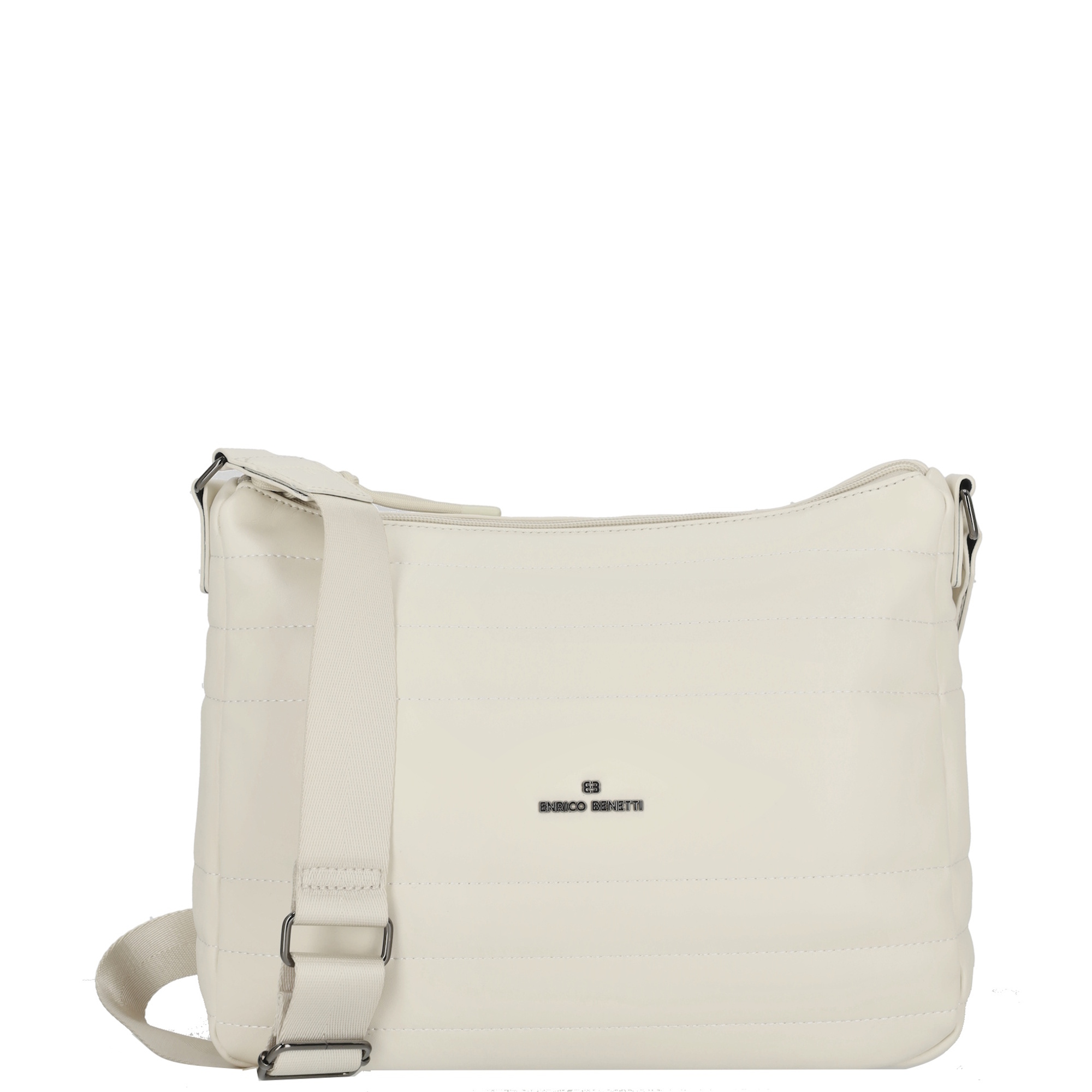 Dámska crossboty taška Enrico Benetti Romy - biela - 31x25 cm