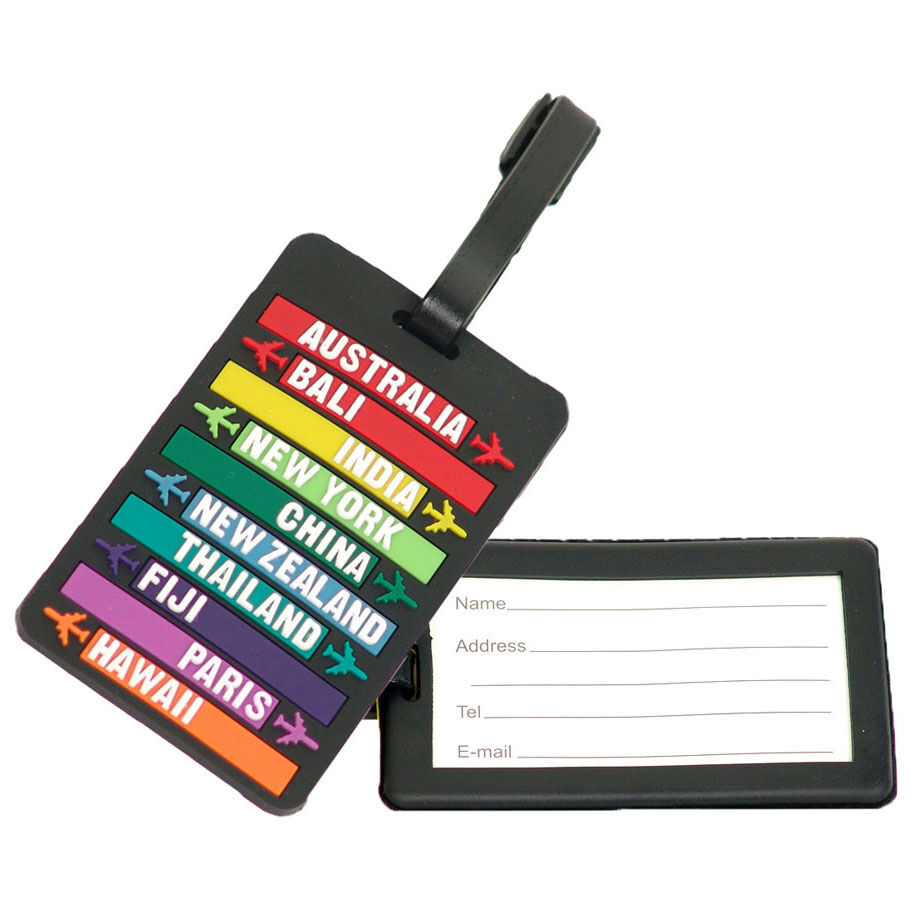 Menovka na kufor Travelite Multicolor Cities