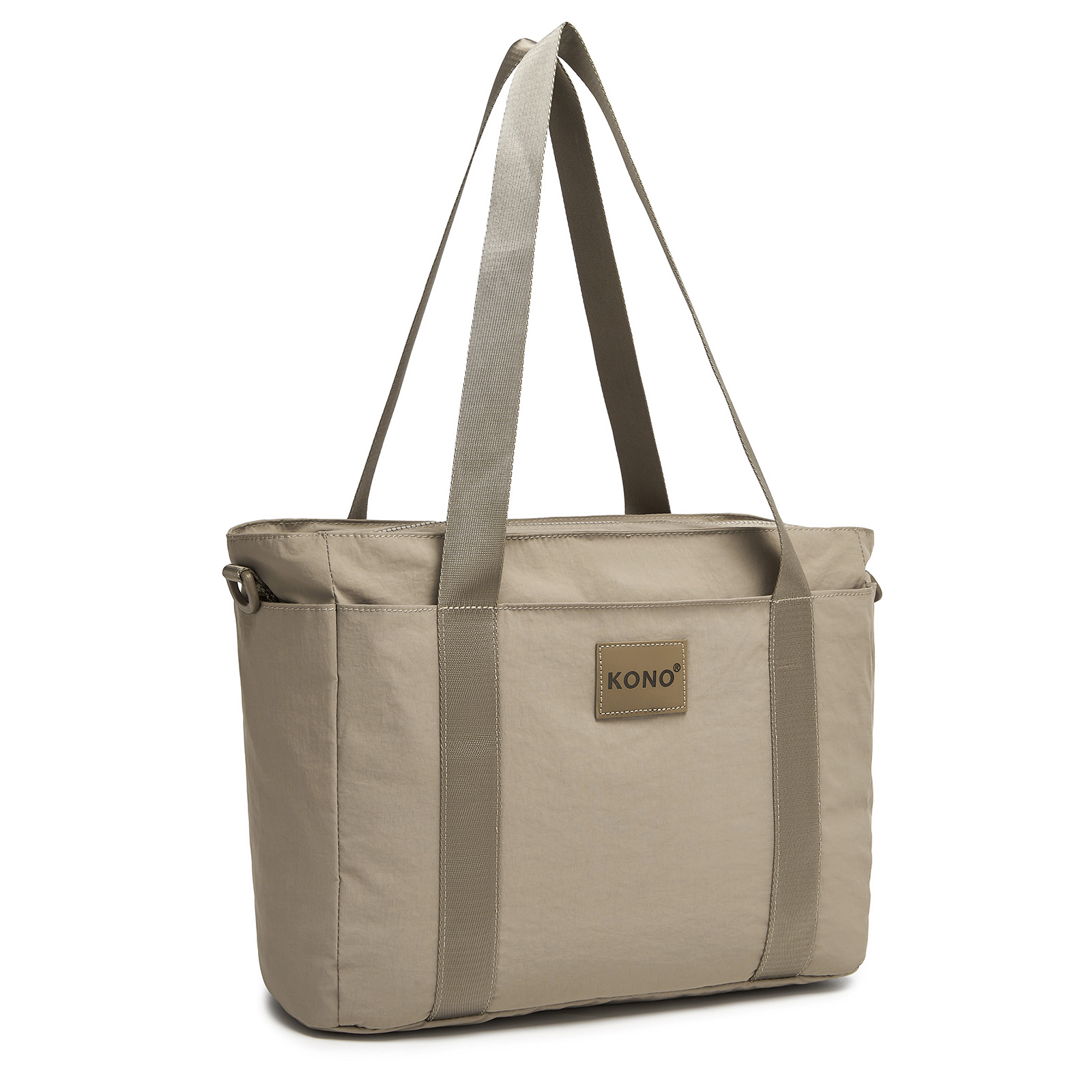 Cestovná kabelka s priehradkou na notebook 15,6" Kono - khaki