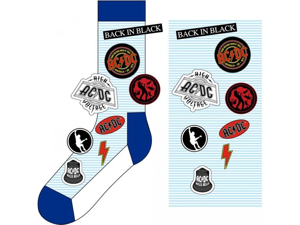 E-shop RockOff Ponožky AC/DC ICONS