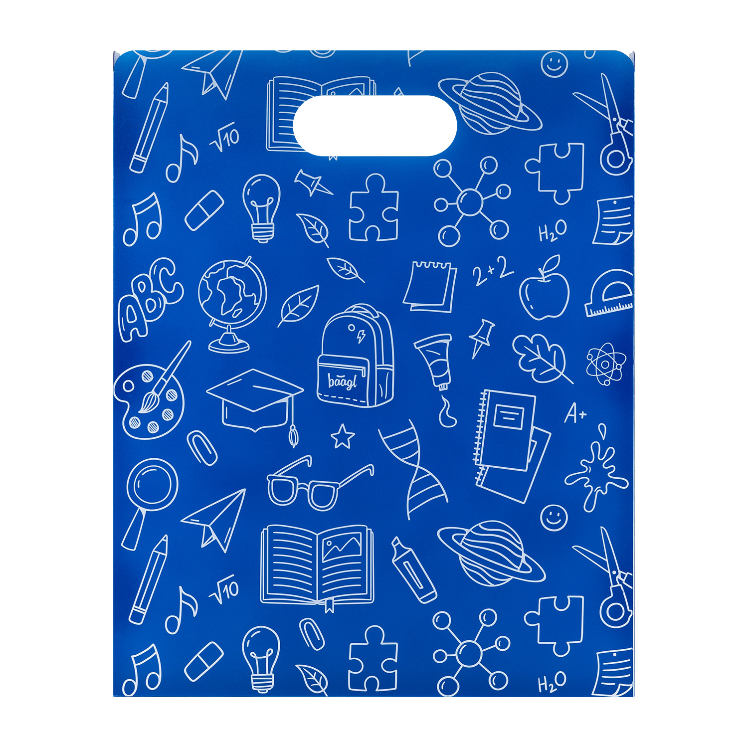 E-shop Plastové dosky na školské zošity BAAGL School - modré
