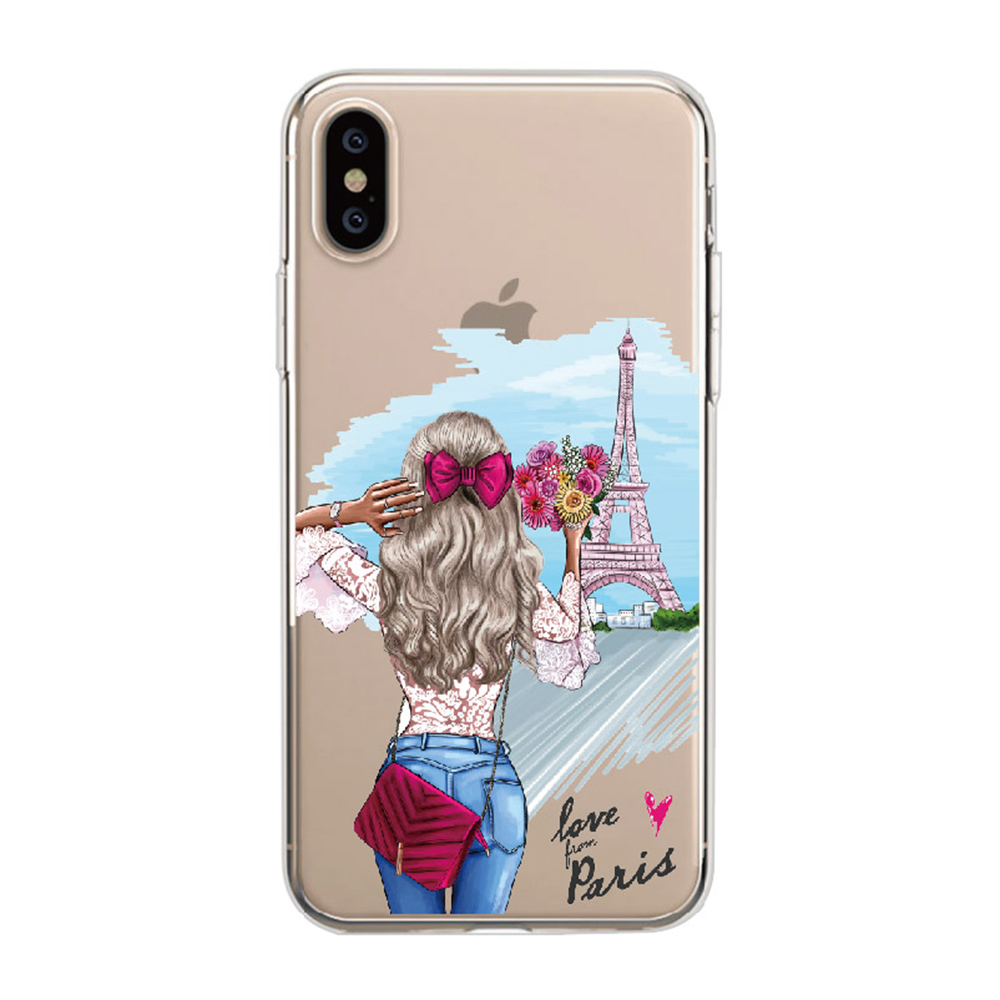 E-shop Cases Kryt na mobil Iphone - Love Paris na mobil: iPhone 5/5S/SE