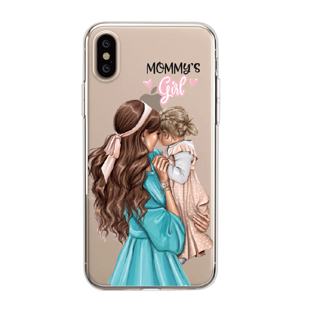 E-shop Cases Kryt na mobil Iphone - Mamyčkina dcérka na mobil: iPhone X/XS