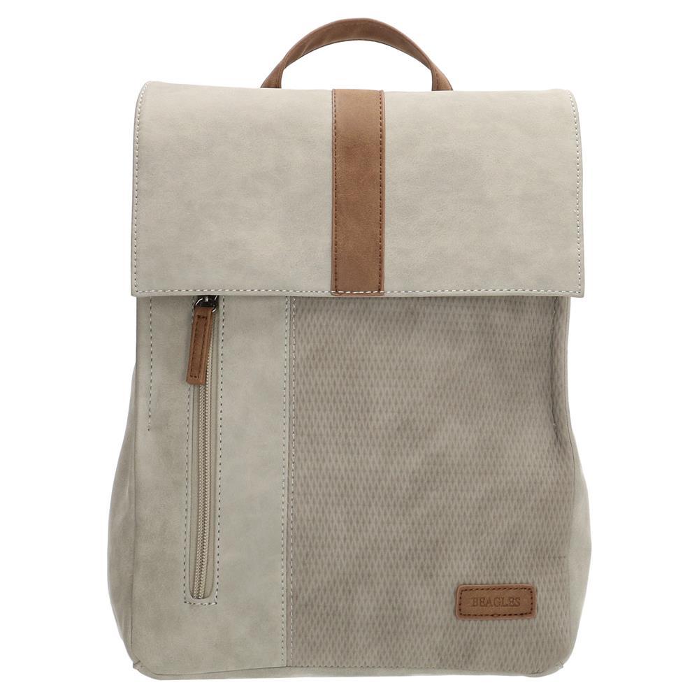 E-shop Dámsky batoh Beagles Brunete - svetlo sivý