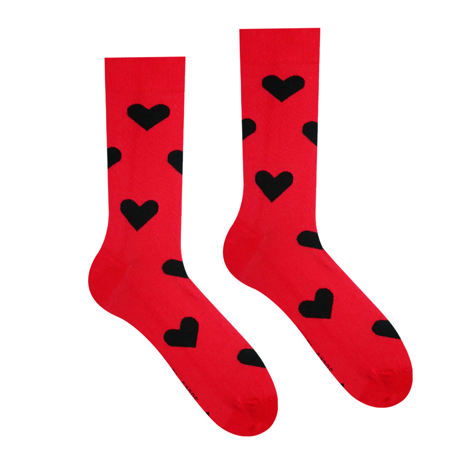E-shop Hesty Veselé ponožky Srdiečka červené