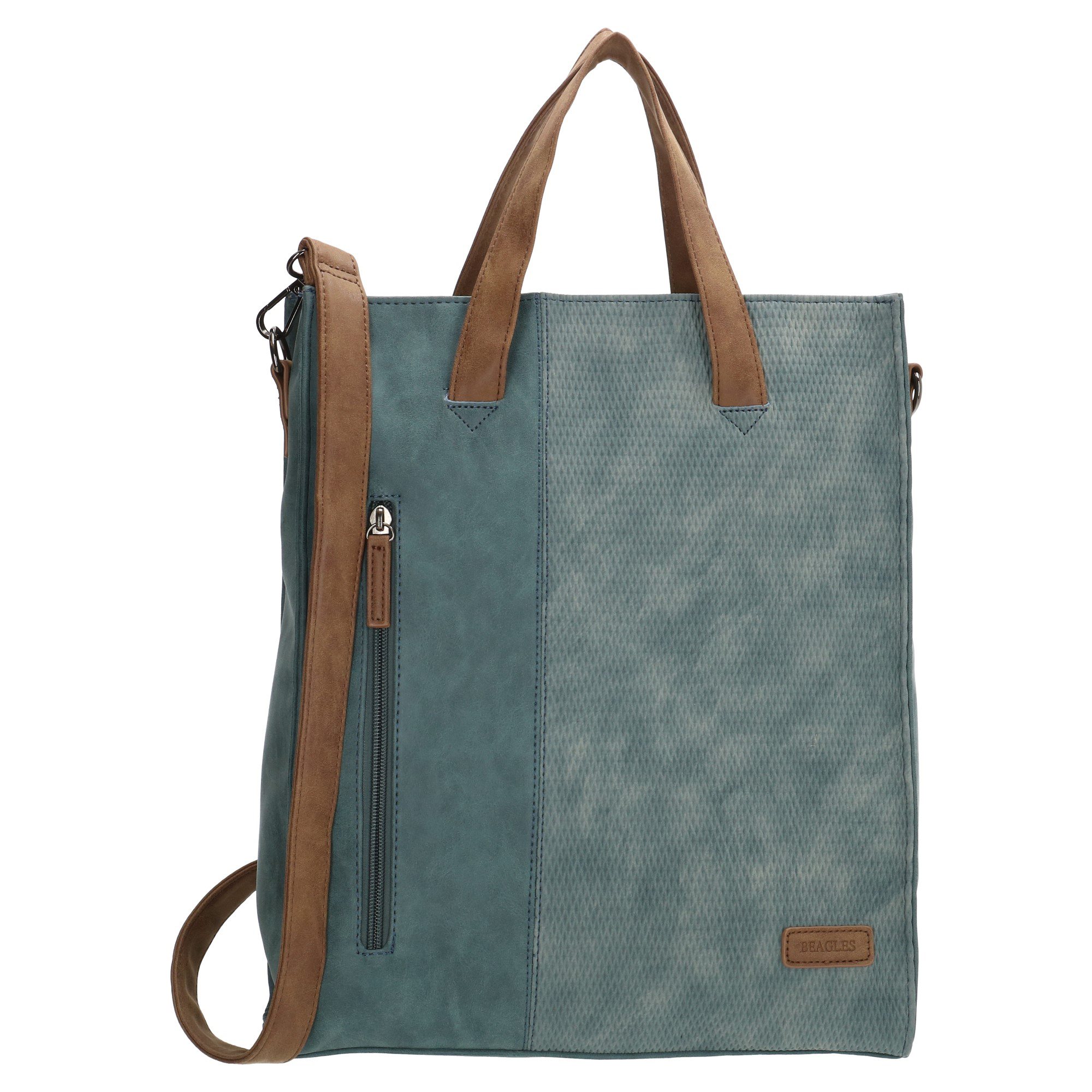 E-shop Dámska taška shoperka Beagles Brunete - riflová modrá