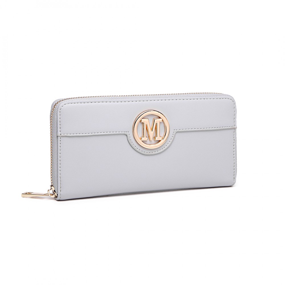 E-shop Dámska peňaženka Miss Lulu Michaela - sivá