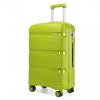 Cestovný kufor na kolieskach Classic Colection - zelený - 112 L