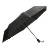 Dáždnik skladací - čierny