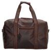 Hide & stitches Japura unisex cestovná taška 28L - tmavo hnedá