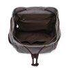 KONO unisex plátený batoh SAVIORA - 18L - šedý