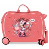 Detský kufor na kolieskach - odrážadlo - Disney - MINNIE LOVING LIFE - 34L