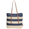 PE-FLORENCIA Natural Life dámska shopper kabelka - pruhy navy