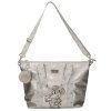 Mickey Mouse 100 taška na rameno - šedá (strieborná) - 45 cm