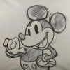 Mickey Mouse 100 taška na rameno - šedá (strieborná) - 45 cm