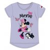 Detské bavlnené tričko Minnie Mouse Disney - fialové