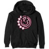 BLINK-182 unisex mikina s kapucňou. SIX ARROW SMILE - čierna